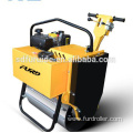 Gasoline engine GX160 walk behind double drum road roller on sale FYL-D600